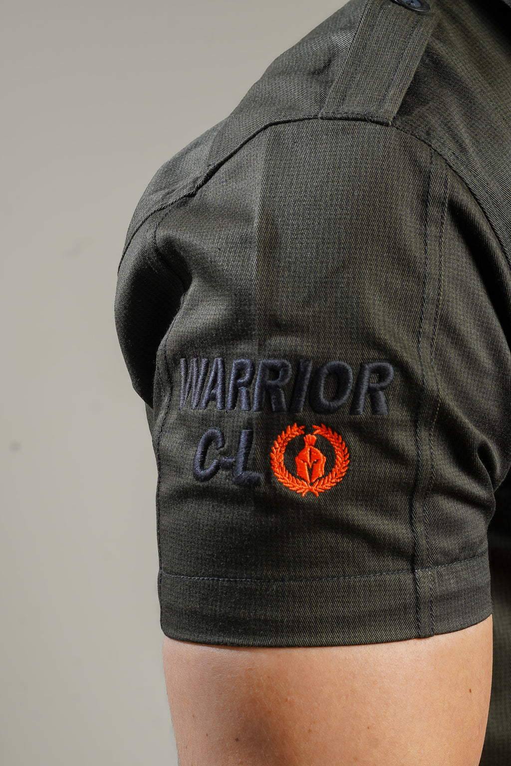 CAMISA BOTONES VERDE MILITAR